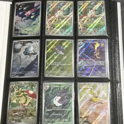 Pokemon TCG Card Lot W/ 150 Cards with binder - Image 1