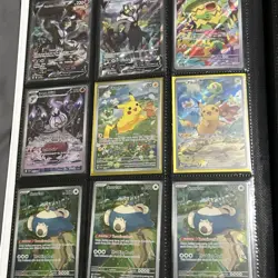 Pokemon TCG Card Lot W/ 150 Cards with binder - Image 2