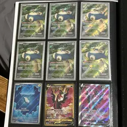 Pokemon TCG Card Lot W/ 150 Cards with binder - Image 4