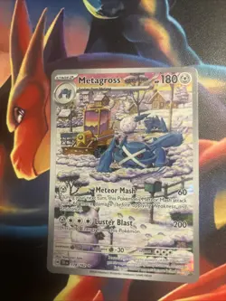 Pokemon TCG Cards Metagross 178/162 Temporal Forces Illustration Rare NM-M - Image 1
