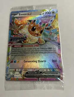 Pokemon Prismatic Evolutions Sealed Promo Card Lot Eevee Leafeon Glaceon Espeon - Image 2