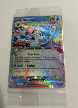 Pokemon Prismatic Evolutions Sealed Promo Card Lot Eevee Leafeon Glaceon Espeon - Image 4