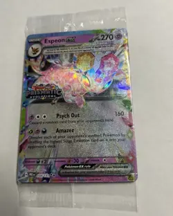 Pokemon Prismatic Evolutions Sealed Promo Card Lot Eevee Leafeon Glaceon Espeon - Image 5