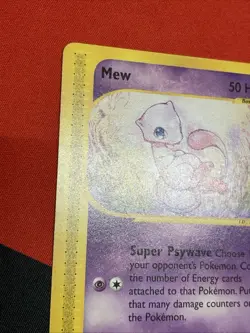 Mew 55/165 Non Holo Rare - 2002 Pokemon Expedition E- Reader Card (LP) - Image 5