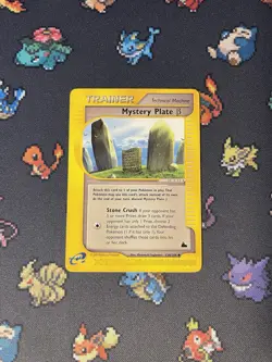 Pokemon Cards Mystery Plate Beta 134/144 Uncommon Skyridge WOTC - (NM-) - Image 1