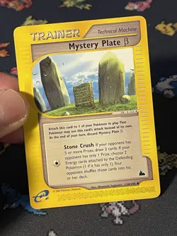 Pokemon Cards Mystery Plate Beta 134/144 Uncommon Skyridge WOTC - (NM-) - Image 2