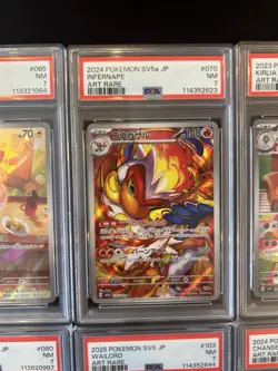 PSA 7 Pokemon Card 151 Game Japanese ART RARE 10 Card Set Bulk Holo AR - Image 4