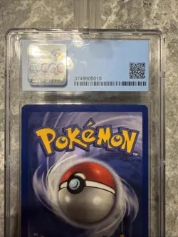 Wartortle 42/102 Pokemon Card Base Set Unlimited Graded CGC 8 NM Mint Subgrades - Image 3