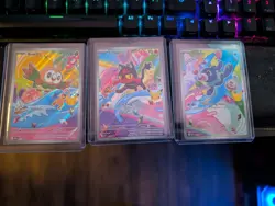 Rowlet Litten Popplio MEP 043 044 045 First Partner Series 1 Promo Pokemon Cards - Image 1