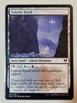 Volatile Fjord L Kaldheim 273 Near Mint - Image 1