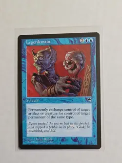 Legerdemain - Tempest - LP - MTG Magic - Uncommon - Sorcery - Image 1