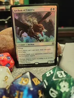 MTG Archon of Emeria - Foil art - Zendikar Rising #004/280 - Image 1