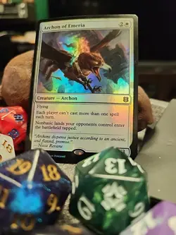 MTG Archon of Emeria - Foil art - Zendikar Rising #004/280 - Image 2