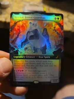 Hei Bai, Forest Guardian Extended Art - MTG- Avatar: The Last Airbender Eternal - Image 1