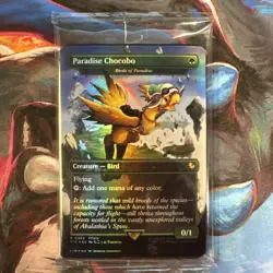 Sealed Paradise Chocobo 0483 + lands Pack from Chocobo bundle - Image 1