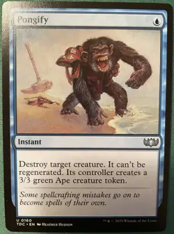 2025 MAGIC THE GATHERING MTG COMMANDER: TARKIR: DRAGONSTORM PONGIFY - Image 1