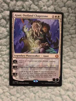 Ajani, Outland Chaperone Lorwyn Eclipsed Magic MTG NM 3526 - Image 1