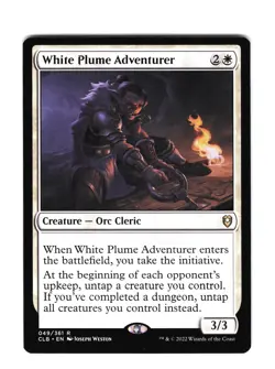 Commander Legends: Battle for Baldur's Gate #49 White Plume Adventurer - Image 1