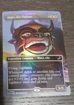 MTG-Avatar:The Last Airbender TLE/Appa, the Vigilant 062(Borderless)Foil - Image 1