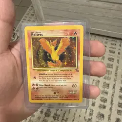 1999 Pokemon Fossil Moltres #12/62 - Image 5