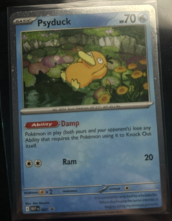 Psyduck 007 Mega Evolutions Pokemon Holo Promo NM - Image 1