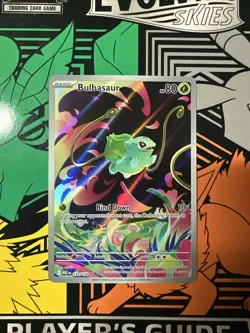 Pokemon Bulbasaur Full Art Holo Illustration Rare Me01: Mega Evolution 133/132 - Image 1