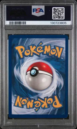 Hitmonlee Holo Pokemon Fossil 7/62 PSA 7 - Image 2