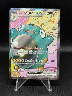 Pokemon Iono's Bellibolt EX Promo SV Scarlet & Violet 194 Holo 280 HP English - Image 1