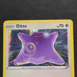 Pokemon TCG Ditto Crown Zenith 107/159 Holo Rare Near Mint - Image 2