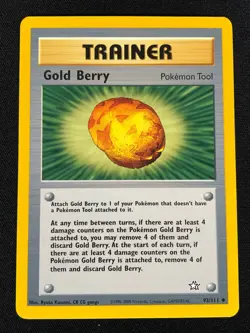 Pokemon Gold Berry 93/111 Common (NM) - Image 1