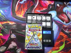 VERY HEAVY! GOD PACKUU SIRUU 22.55g Prismatic Evolutions Pokemon Booster - Image 1