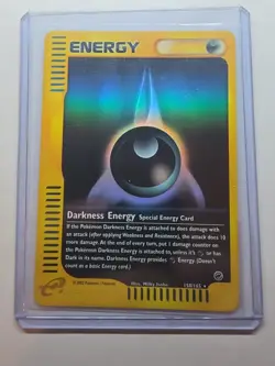Darkness Energy 158/165 Pokemon TCG Expedition Reverse Holo Rare e Reader NM - Image 3