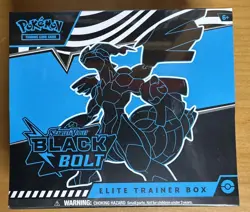 Pokemon TCG Scarlet And Violet Black Bolt Elite Trainer Box ETB SEALED - Image 1