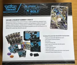 Pokemon TCG Scarlet And Violet Black Bolt Elite Trainer Box ETB SEALED - Image 3