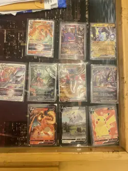 Pokemon TCG Lot 10 Charizard VSTAR Charizard V Gengar Arceus Pikachu V - Image 1