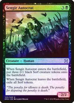 Sengir Autocrat FOIL Eternal Masters NM Black Uncommon MAGIC MTG CARD ABUGames - Image 1