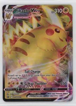 Pikachu VMAX Pokemon Sword & Shield Black Star Promo #SWSH286 - Image 1