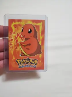 2000 Topps Pokemon TV Animation Edition Evolution Charmander E4 Blue Logo NM - Image 1