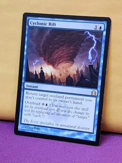 1x Cyclonic Rift, MP (see photos), Return to Ravnica (RTR), Magic Gathering, MtG - Image 2