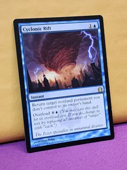 1x Cyclonic Rift, MP (see photos), Return to Ravnica (RTR), Magic Gathering, MtG - Image 3