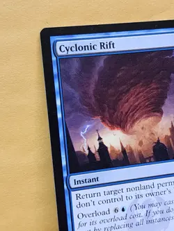 1x Cyclonic Rift, MP (see photos), Return to Ravnica (RTR), Magic Gathering, MtG - Image 5