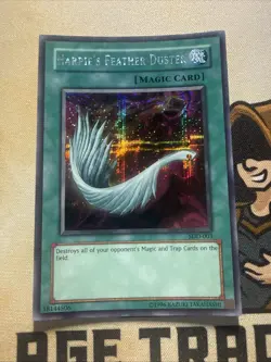 Harpies Feather Duster - SDD-003 - Prismatic Secret - Yugioh NM+ - Image 2