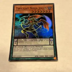 Yu-Gi-Oh! Twilight Ninja Jogen - SHVA-EN026 - Super Rare - 1st Ed - NEW - Image 1