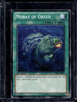 Moray of Greed SDRE-EN029 1st Edition Yu-Gi-Oh Sea Emperor Common NM - Image 1