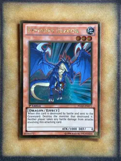 Yugioh Exploder Dragon PGLD-EN071 Gold Rare 1st Ed LP - Image 1