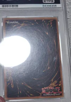 Tri-Horned Dragon LOB PSA 9 Reverse Secret Rare Misprint Error #000 Yugioh 2002 - Image 5