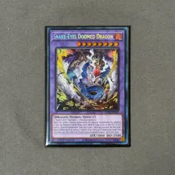 Snake-Eyes Doomed Dragon SUDA-EN035 Secret Rare 1st Edition - Image 1