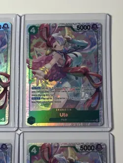 Uta OP13-023 Carrying On His Will 4 Foil Card Play Set Lot One Piece - Image 3