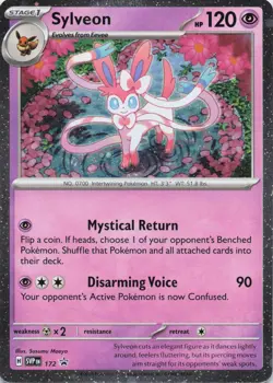 Sylveon - (Cosmos Holo) Promo Scarlet & Violet Promo Cards 172 NM *TRIPLE SWIRL* - Image 1