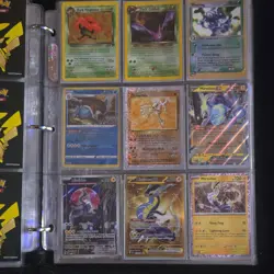 Pokemon TCG Binder Lot Vaporeon Flareon Jolteon Espeon Umbreon Trainer Cards - Image 4